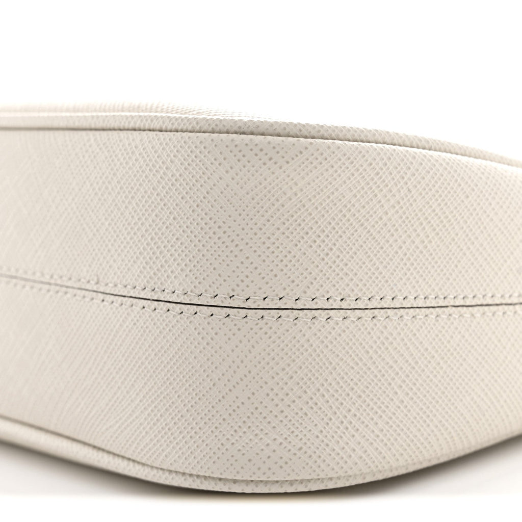 Saffiano Re-Edition 2005 Shoulder Bag White