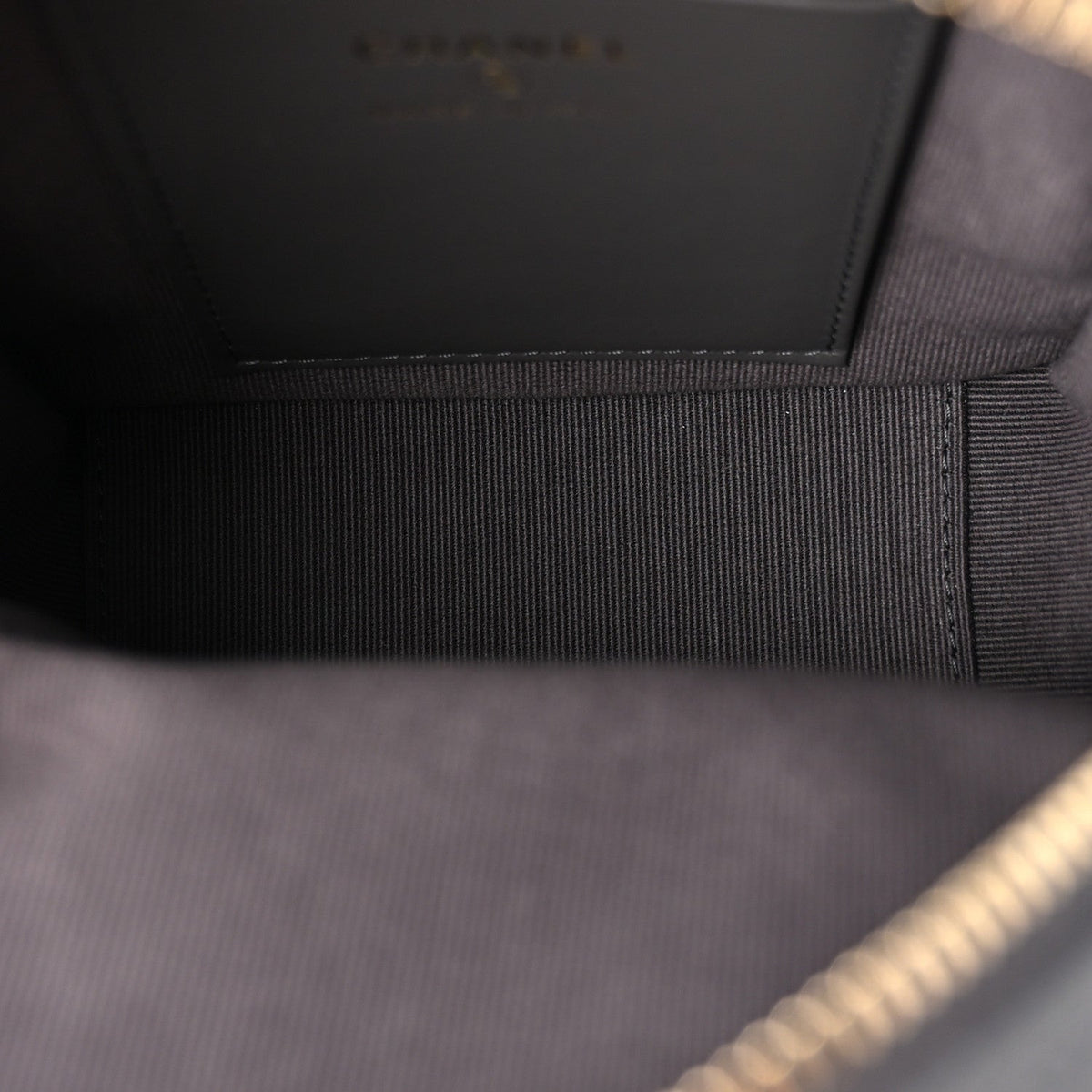 Caviar Quilted CC Mini Classic Backpack Grey