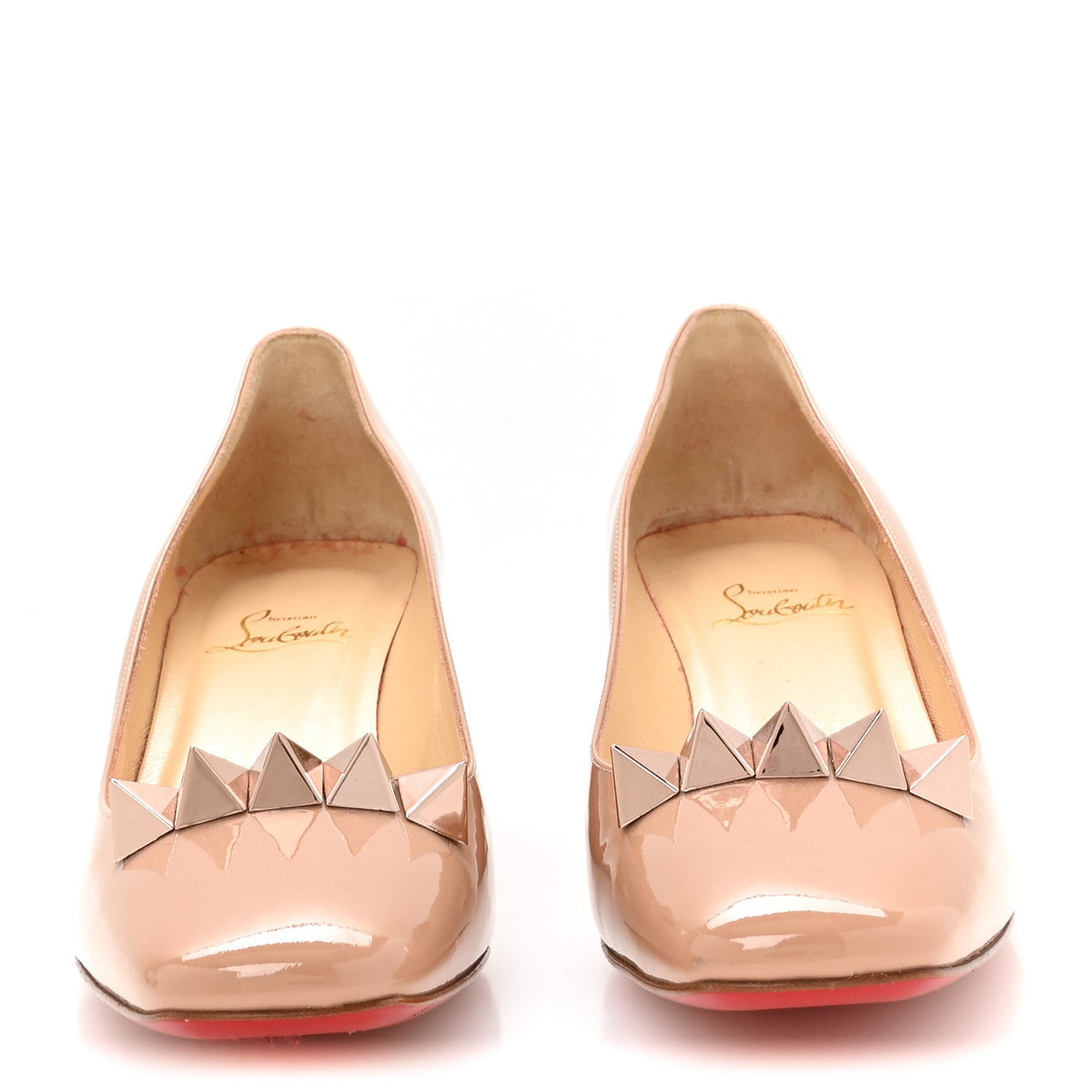 Patent Pyramidam 45 Pumps 40 Nude