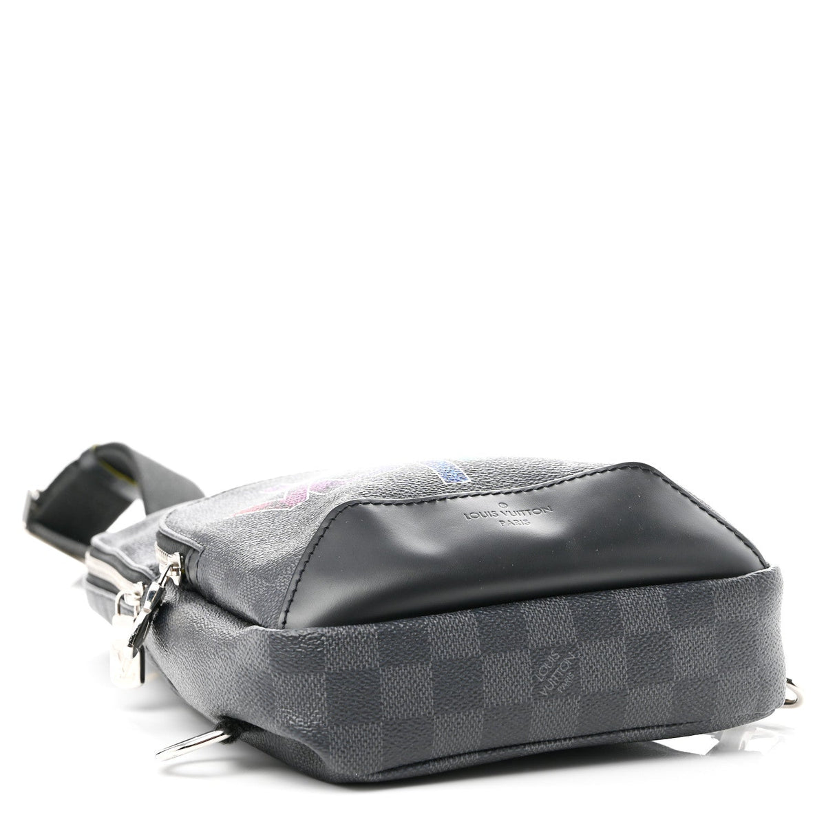 Damier Graphite Logo Avenue Sling Backpack Multicolor