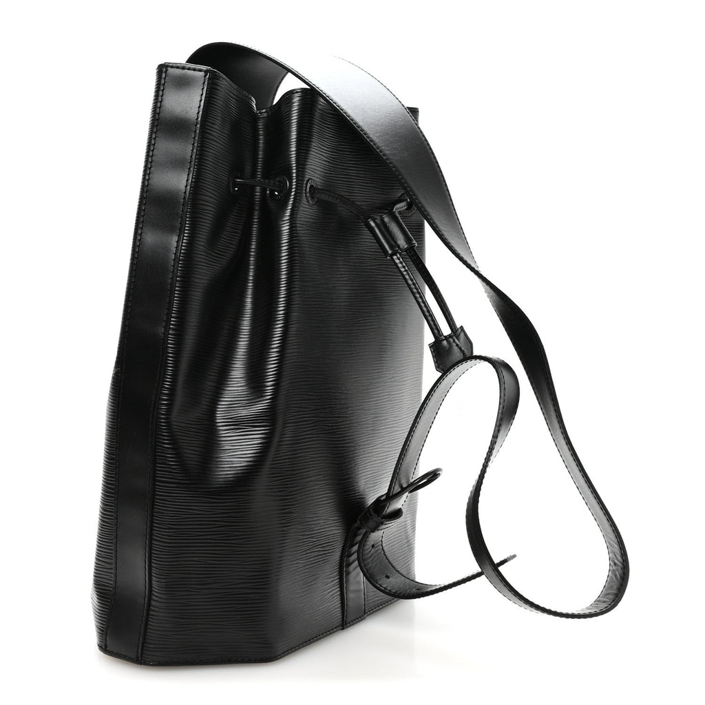 Epi Sac a Dos Drawstring Bag Black