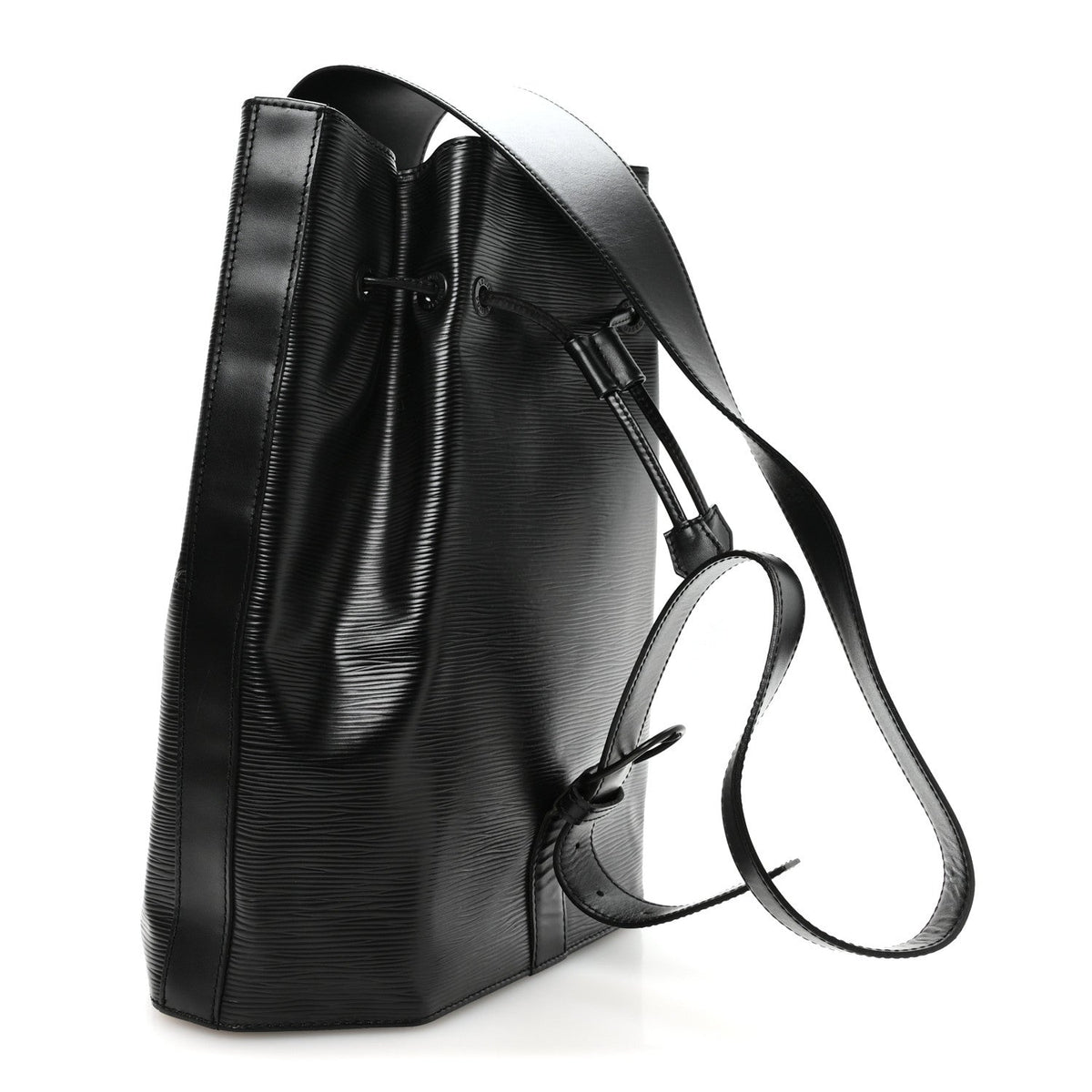 Epi Sac a Dos Drawstring Bag Black