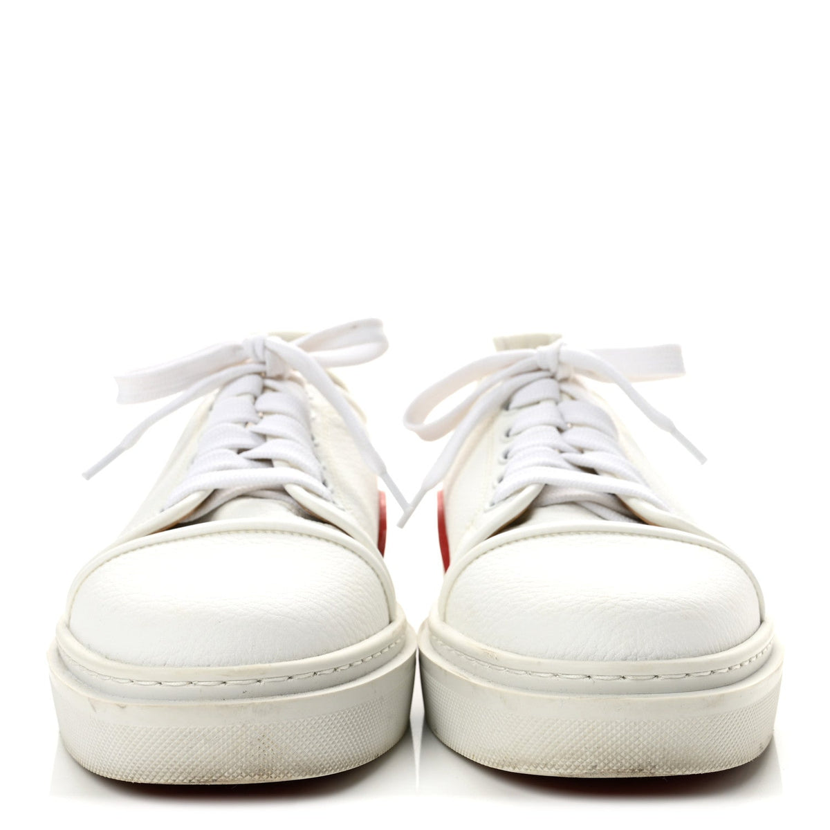 Calfskin Adolon Junior Low Top Sneaker 39 White