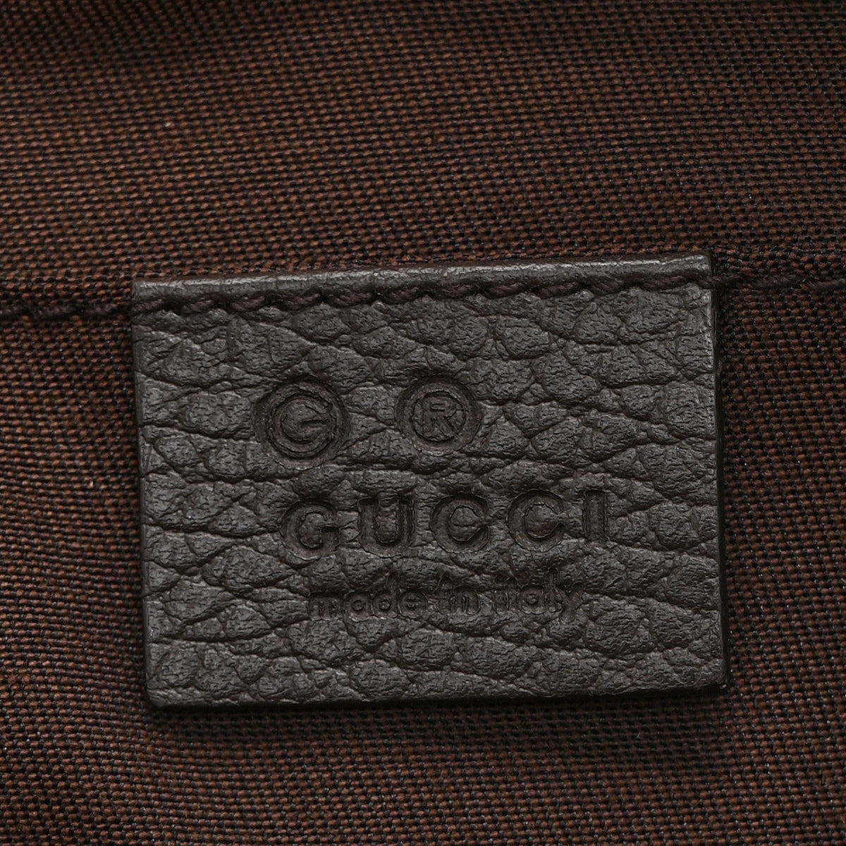 Monogram Belt Bag Dark Brown