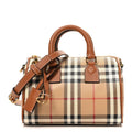 Vintage Check Mini Bowling Bag Briar Brown