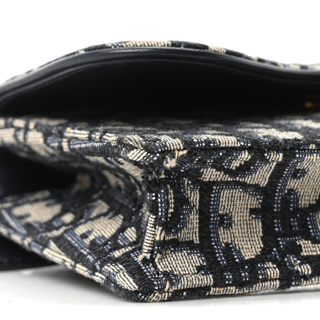 Oblique Saddle Belt Bag Blue