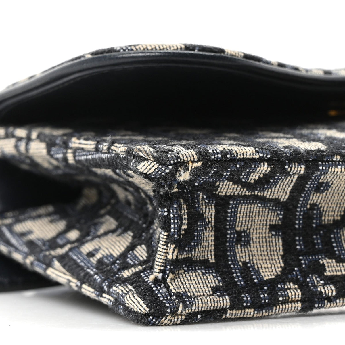 Oblique Saddle Belt Bag Blue