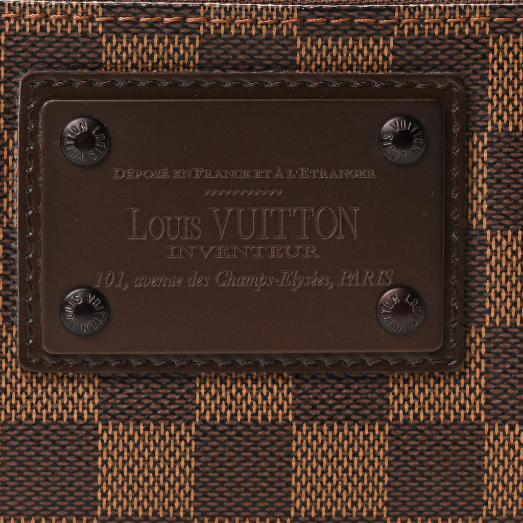 Damier Ebene Brooklyn Bum Bag