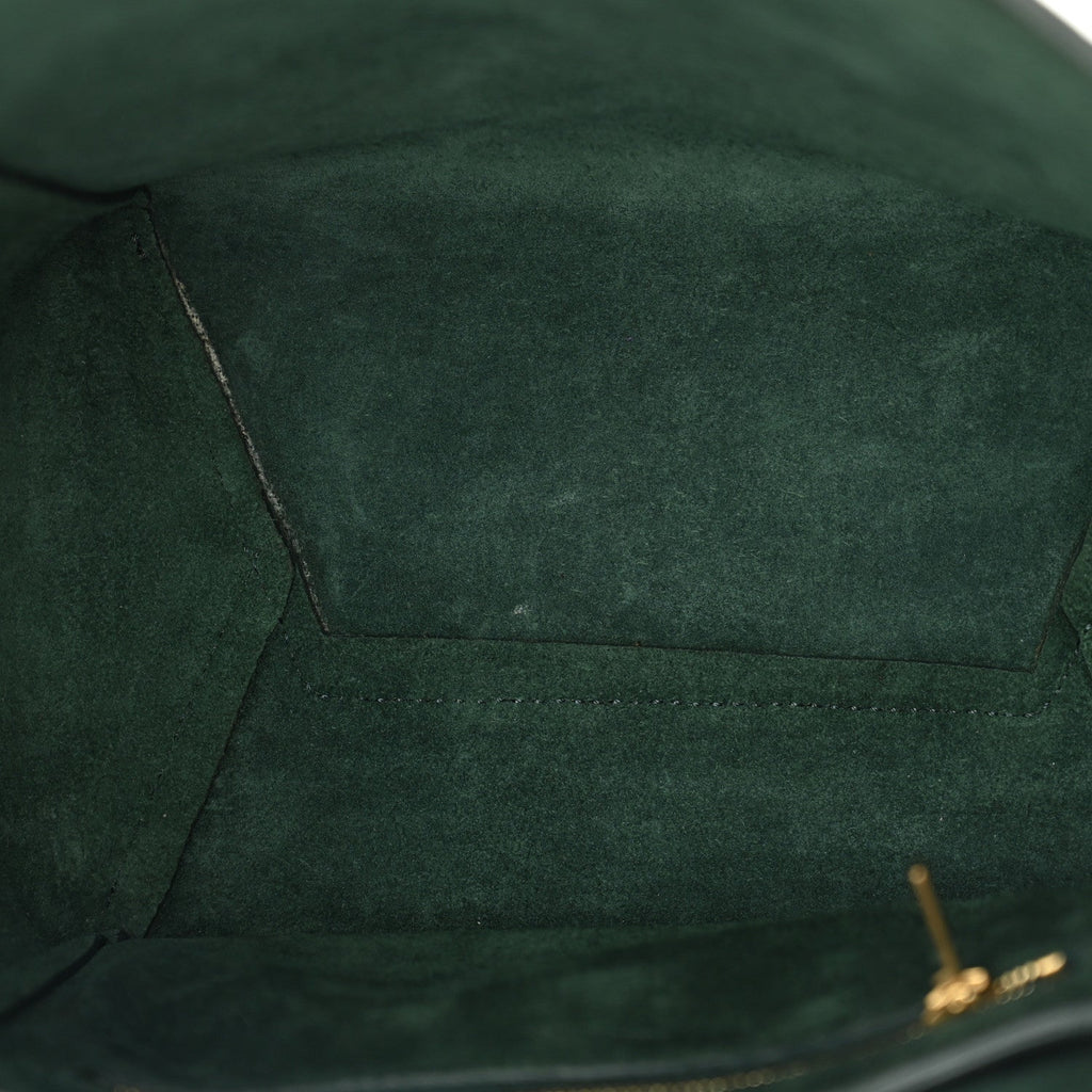 Soft Grained Calfskin Small Sangle Bucket Bag Amazone