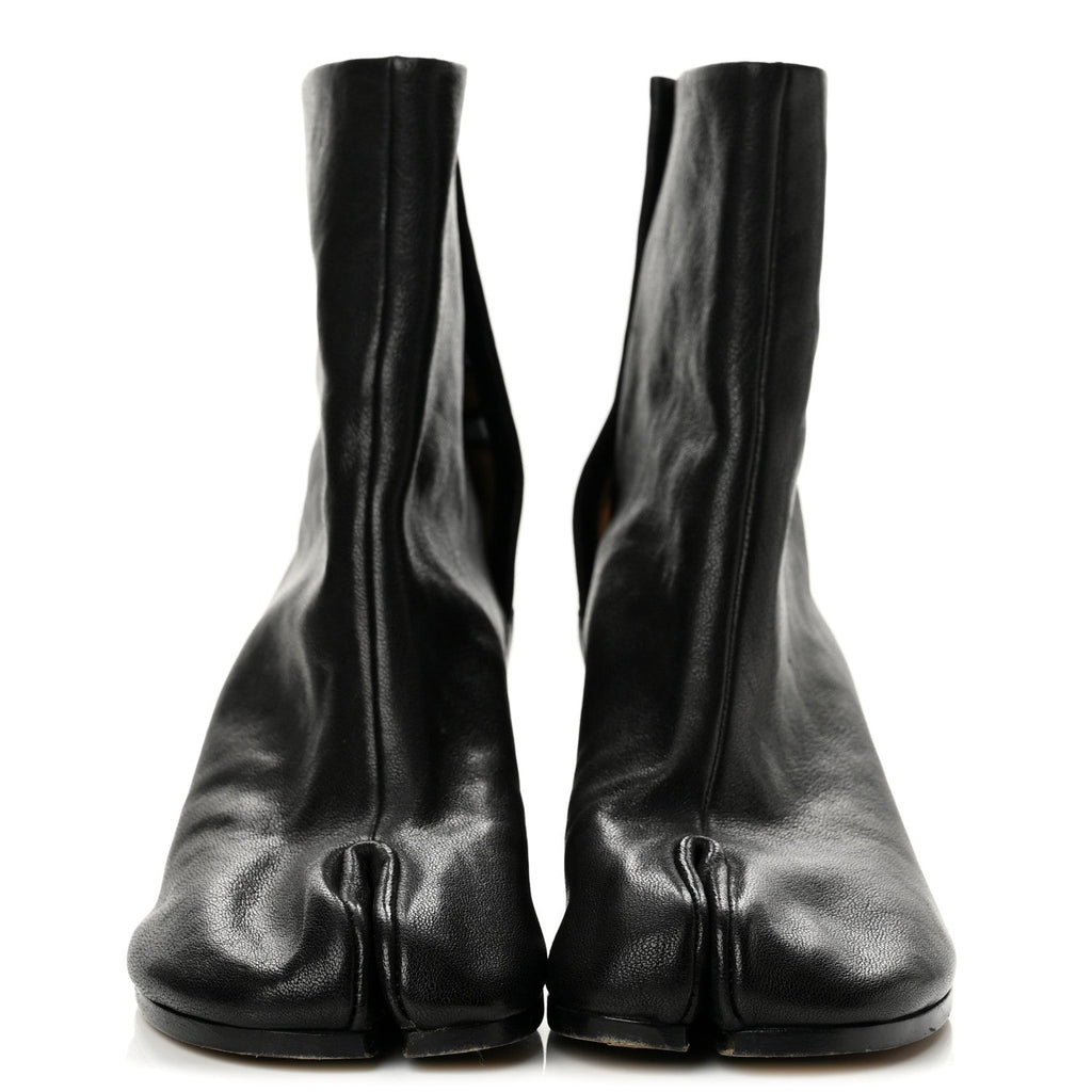 Nappa Tabi 60mm Ankle Boots 37 Black