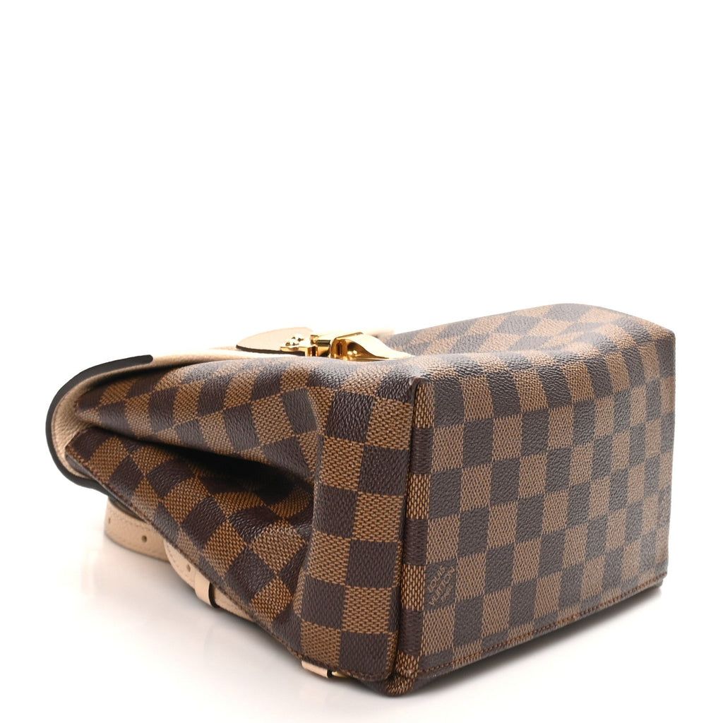Damier Ebene Clapton Backpack Creme