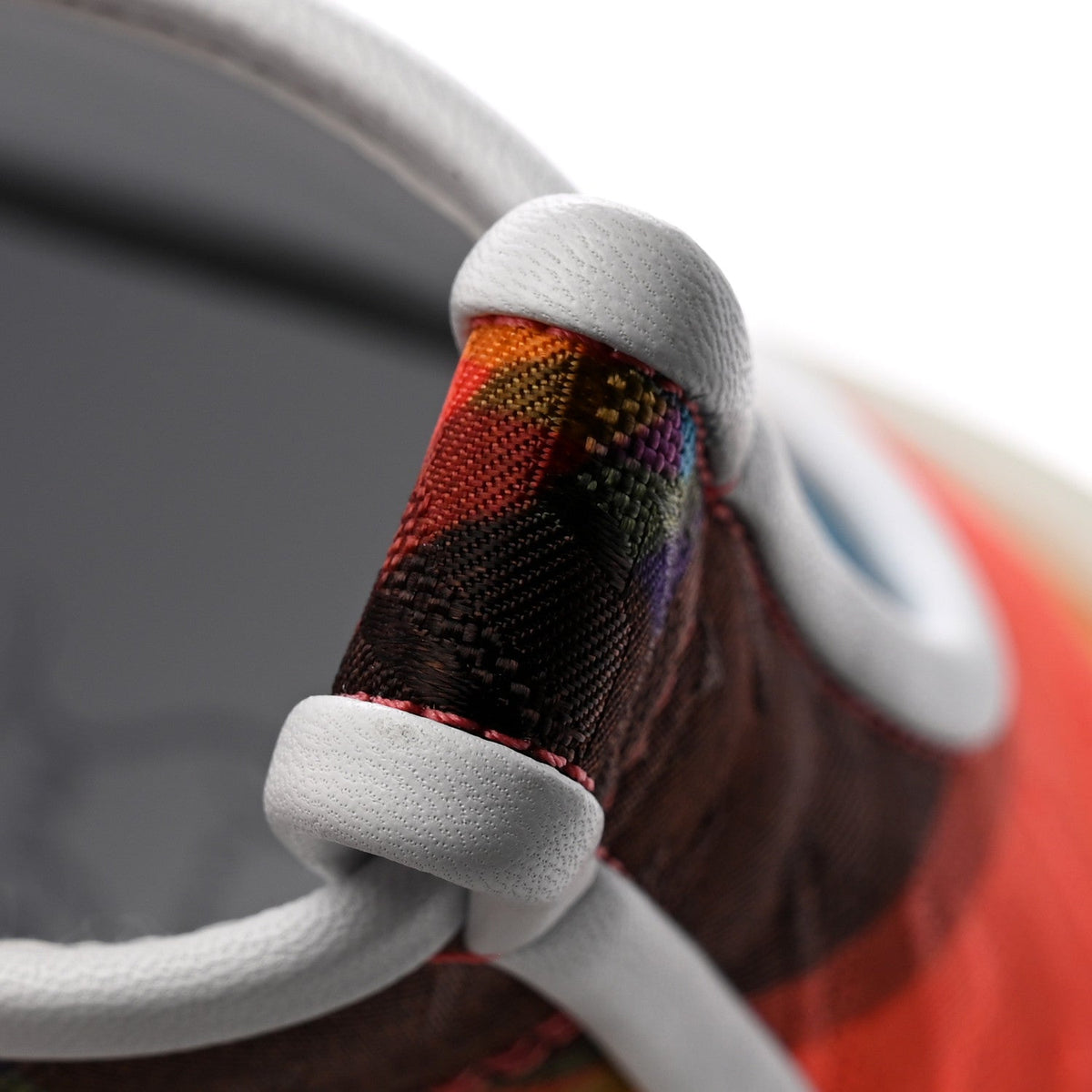 Canvas Nappa Mens Adolon High Top Sneakers 42.5 Multicolor