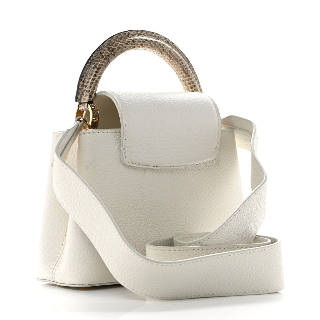Taurillon Ayers Capucines Mini White Snow White