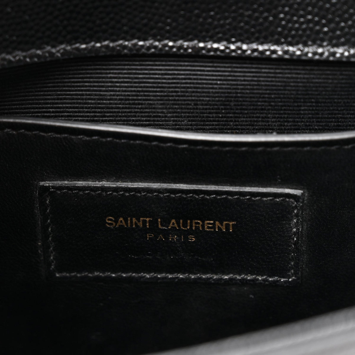 Grain De Poudre Small Monogram Kate Satchel Black