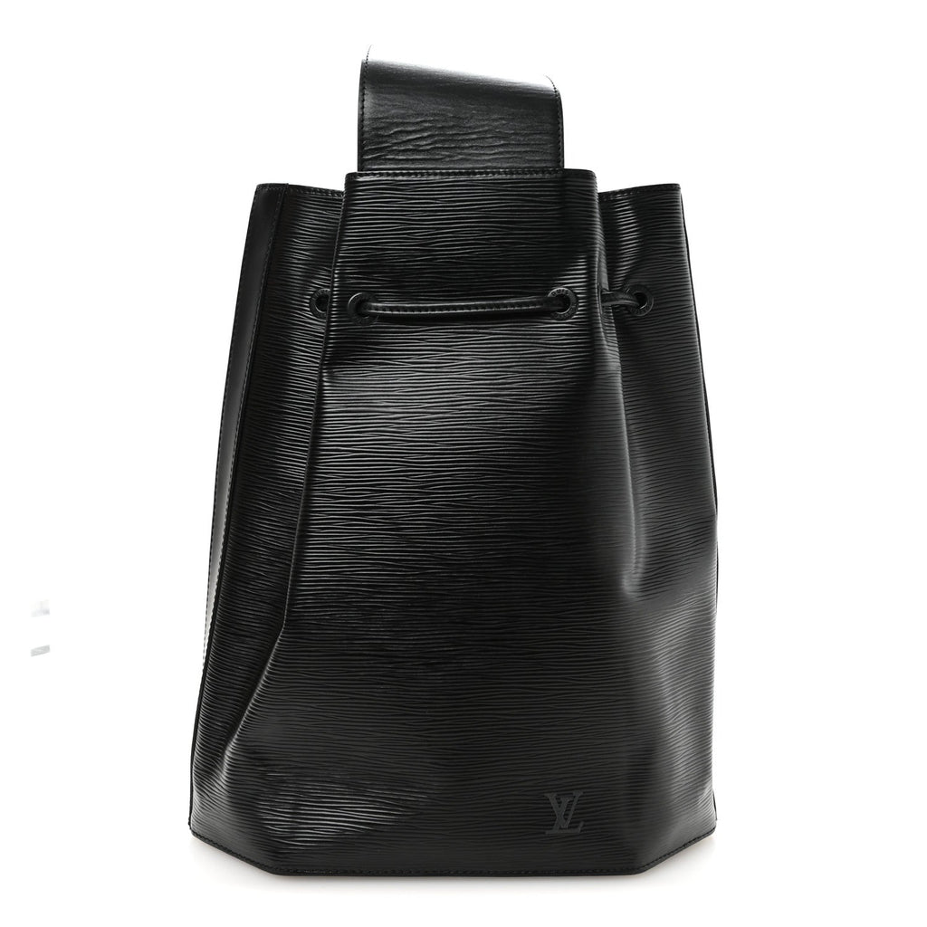 Epi Sac a Dos Drawstring Bag Black