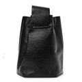 Epi Sac a Dos Drawstring Bag Black