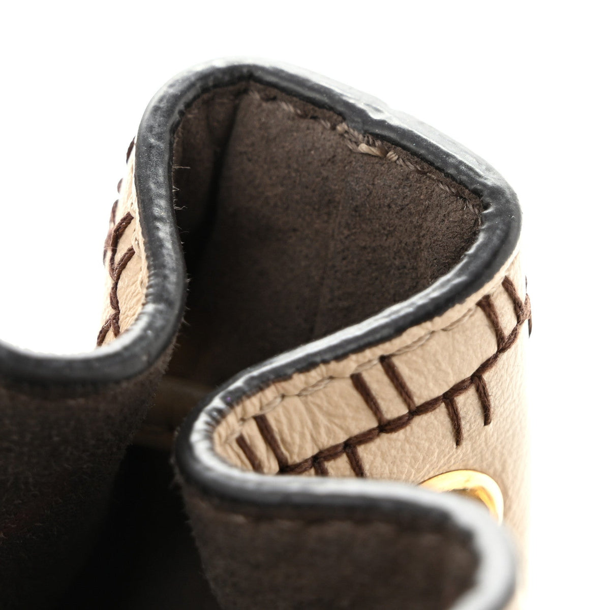 Suede Vitello Grace F is Fendi Micro FF Mini Mon Tresor Bucket Bag Nude Spring Maya