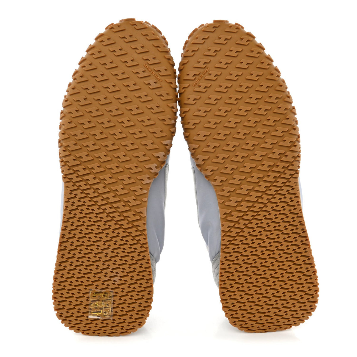 Suede Goatskin Jet Sneakers 39 Gris Arctique Blanc