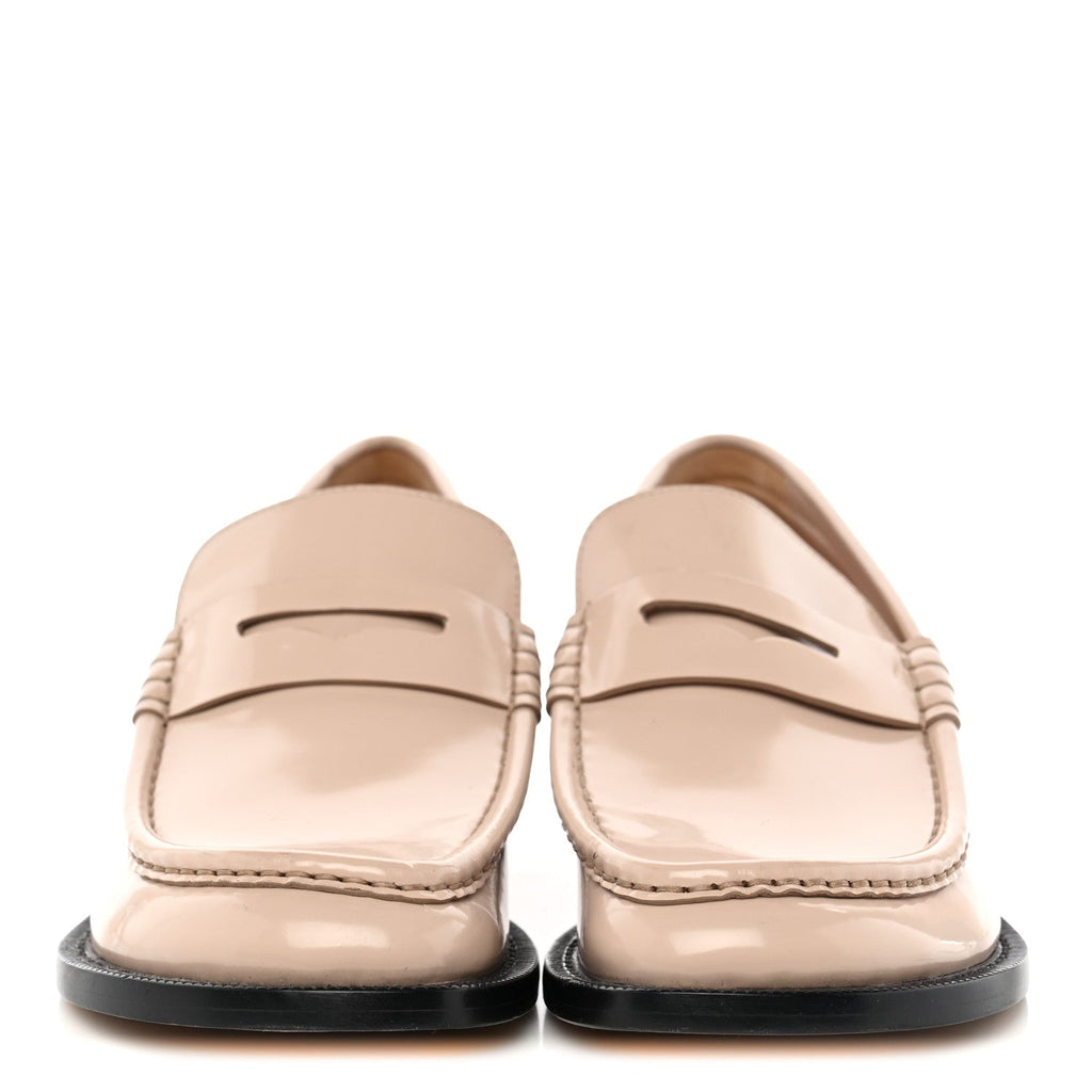 Brushed Calfskin Campo 45mm Loafers 37 Light Pink