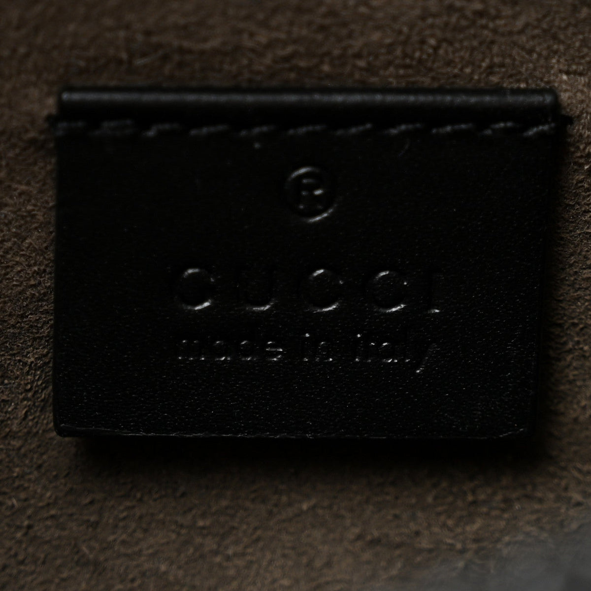 GG Supreme Monogram Belt Bag Black