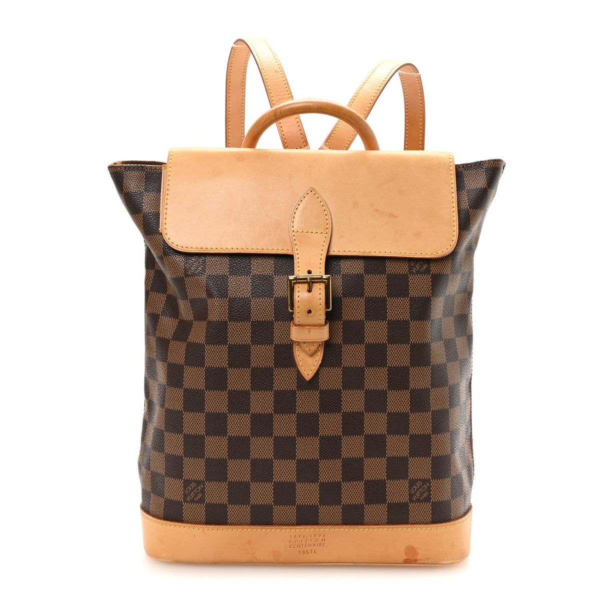Damier Ebene Soho Centenaire Backpack