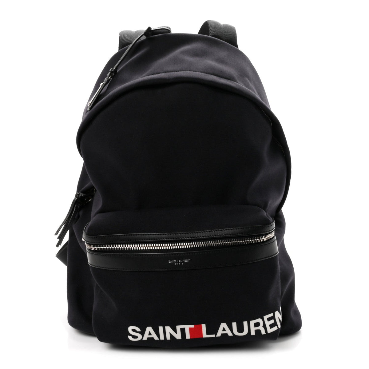 Canvas Logo City Backpack Black