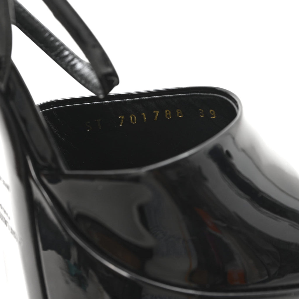 Vernice Grupy Sexy 95 Tanouk Platform Sandals 39 Black
