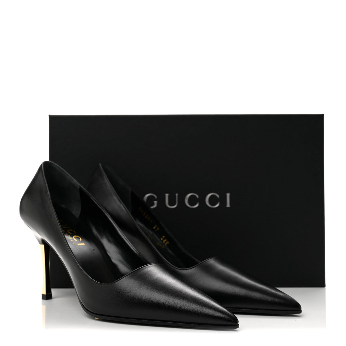 Calfskin Bombshell Pumps 37 Black