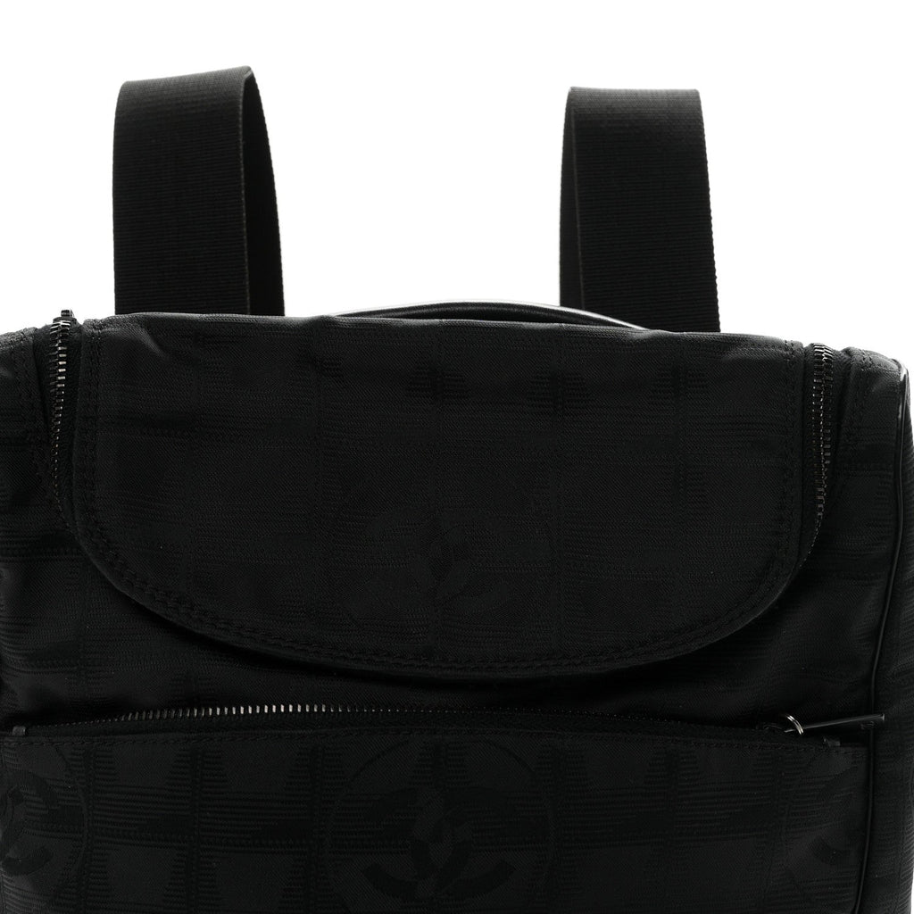 Nylon Travel Backpack Black