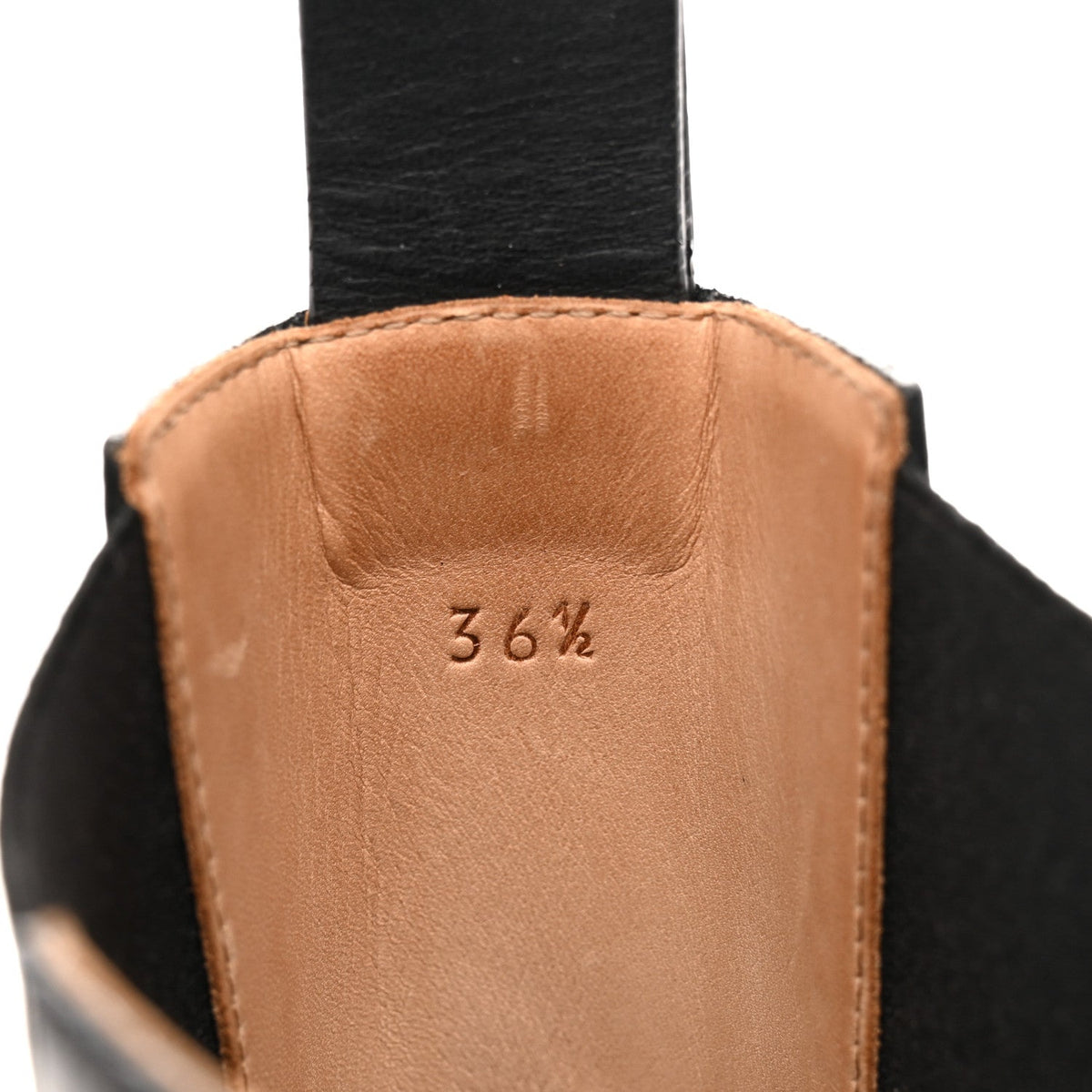Calfskin The Lug Chelsea 55mm Boots 36.5 Black