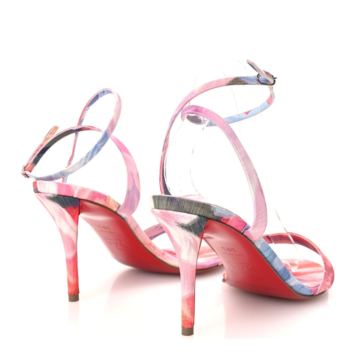 Tissu Chine Peonies Miss Z 80 Sandals 39.5 Multi Lin