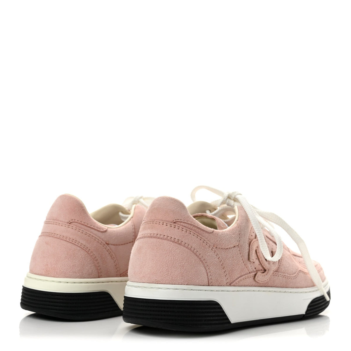 Suede Womens CC Sneakers 38.5 Light Pink
