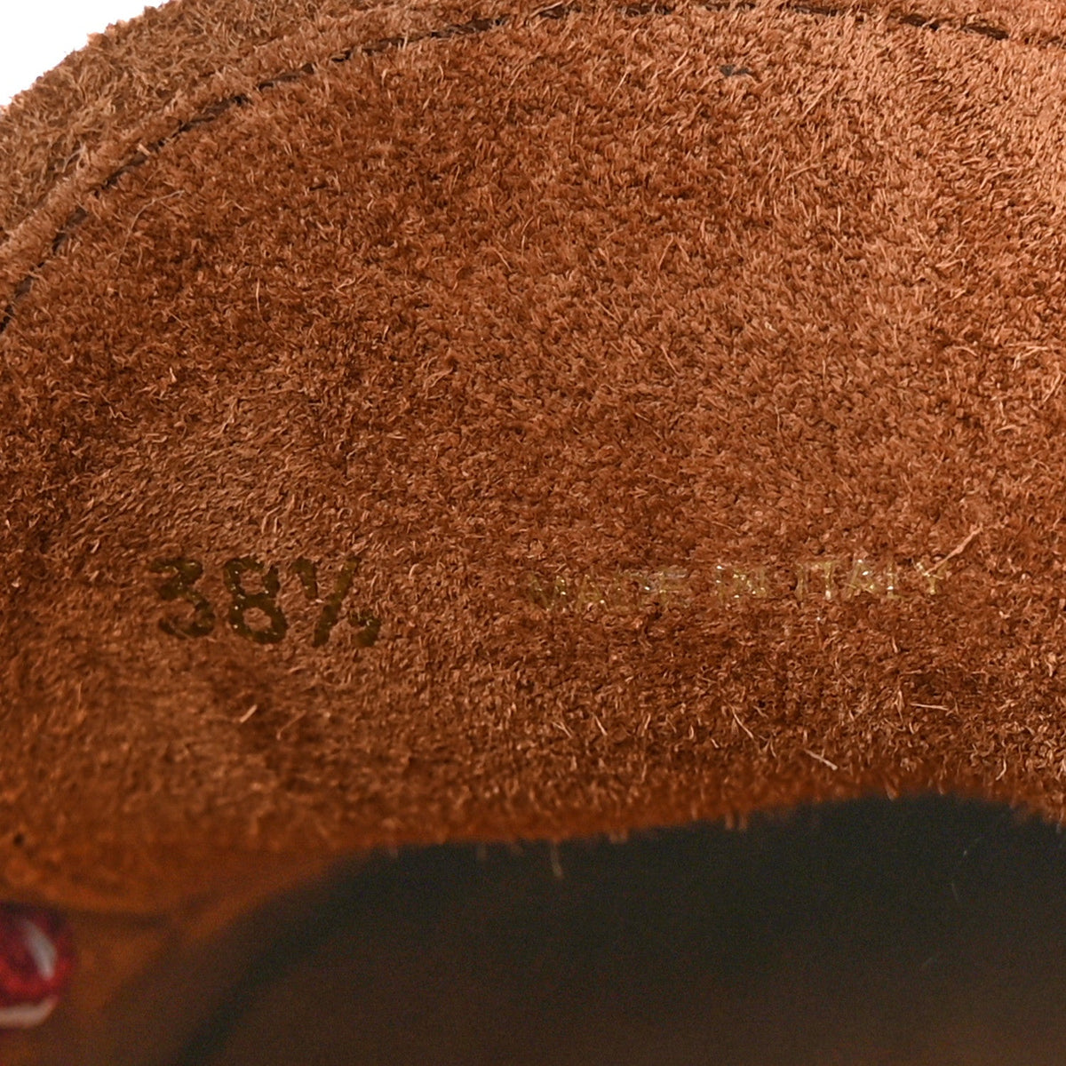 Vitello Platform Loafers 38.5 Cognac
