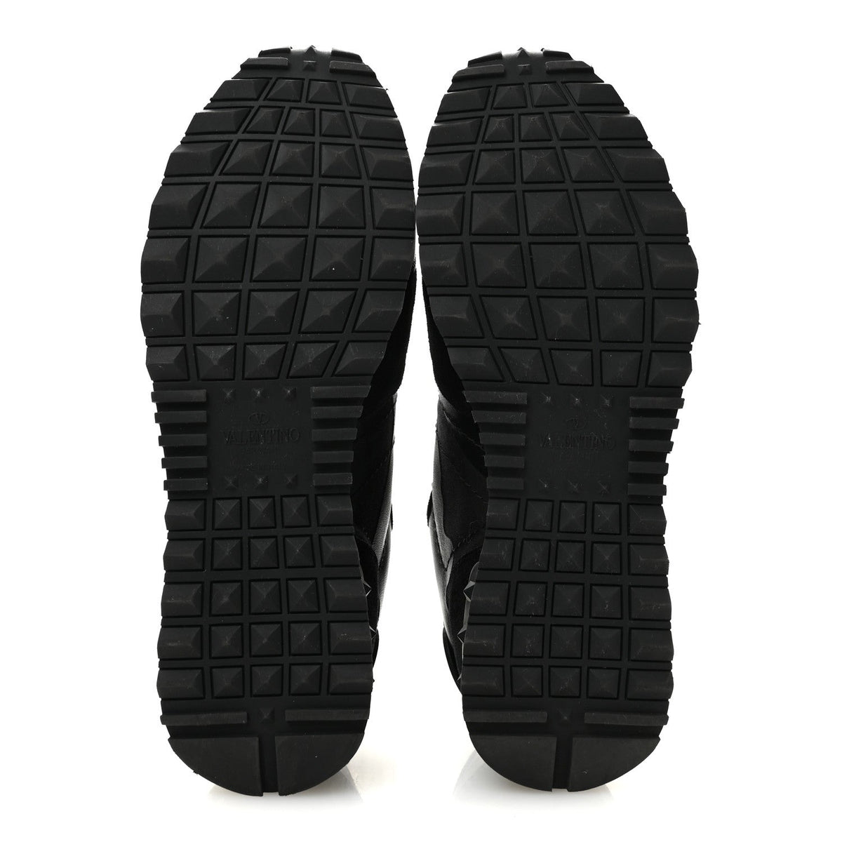 Nappa Suede Camouflage Mens Rockrunner Sneakers 41 Black