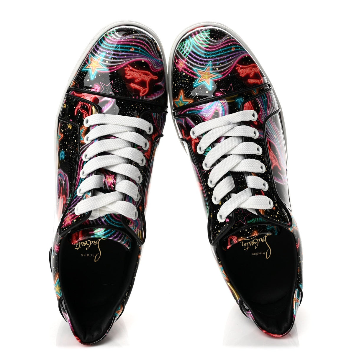 Patent Starlight Orlato Flat Sneakers 40 Multi