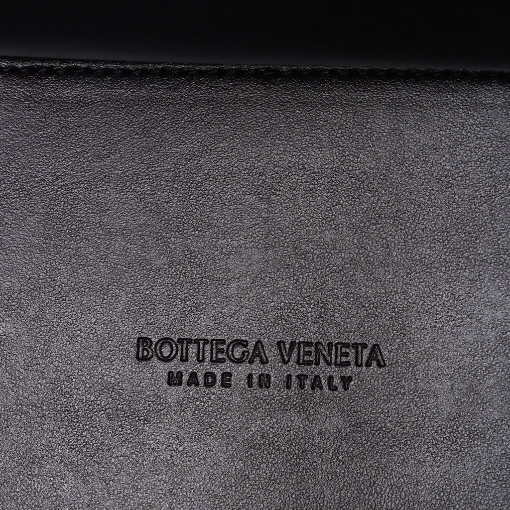 Foulard Intrecciato Pleated Medium Arco Tote Dark Mystic