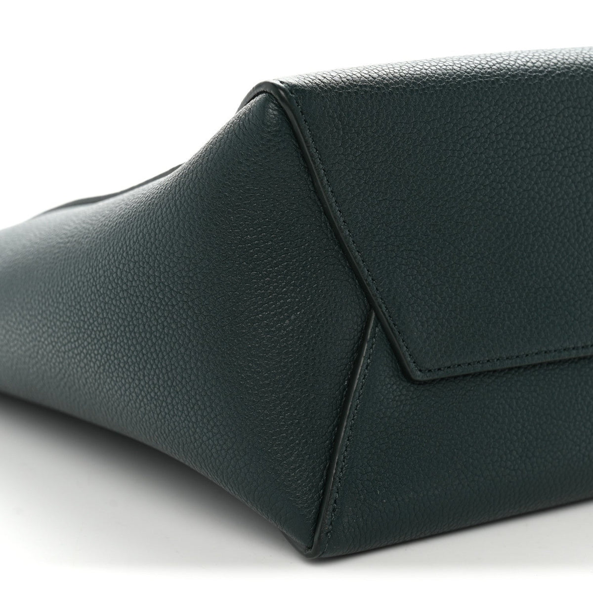 Soft Grained Calfskin Small Sangle Bucket Bag Amazone