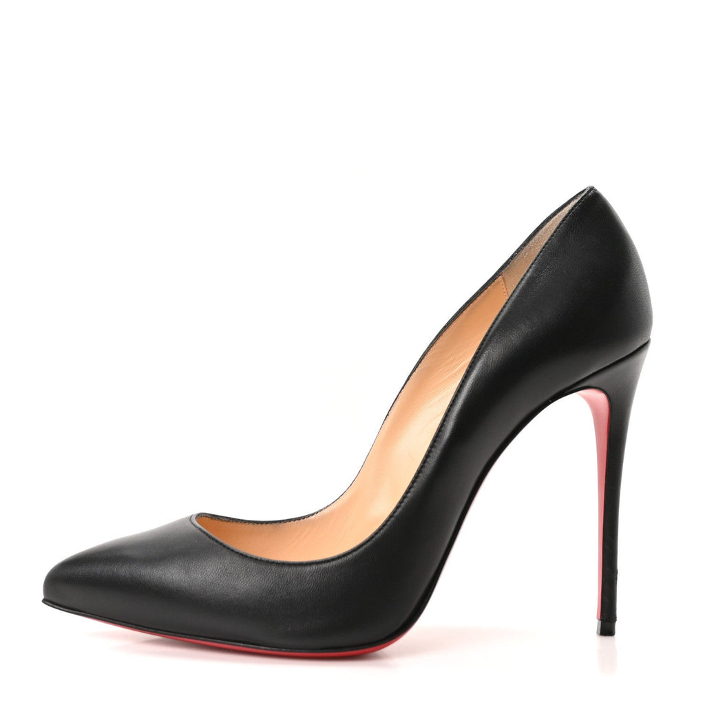 Shiny Nappa Pigalle Follies 100 Pumps 38.5 Black