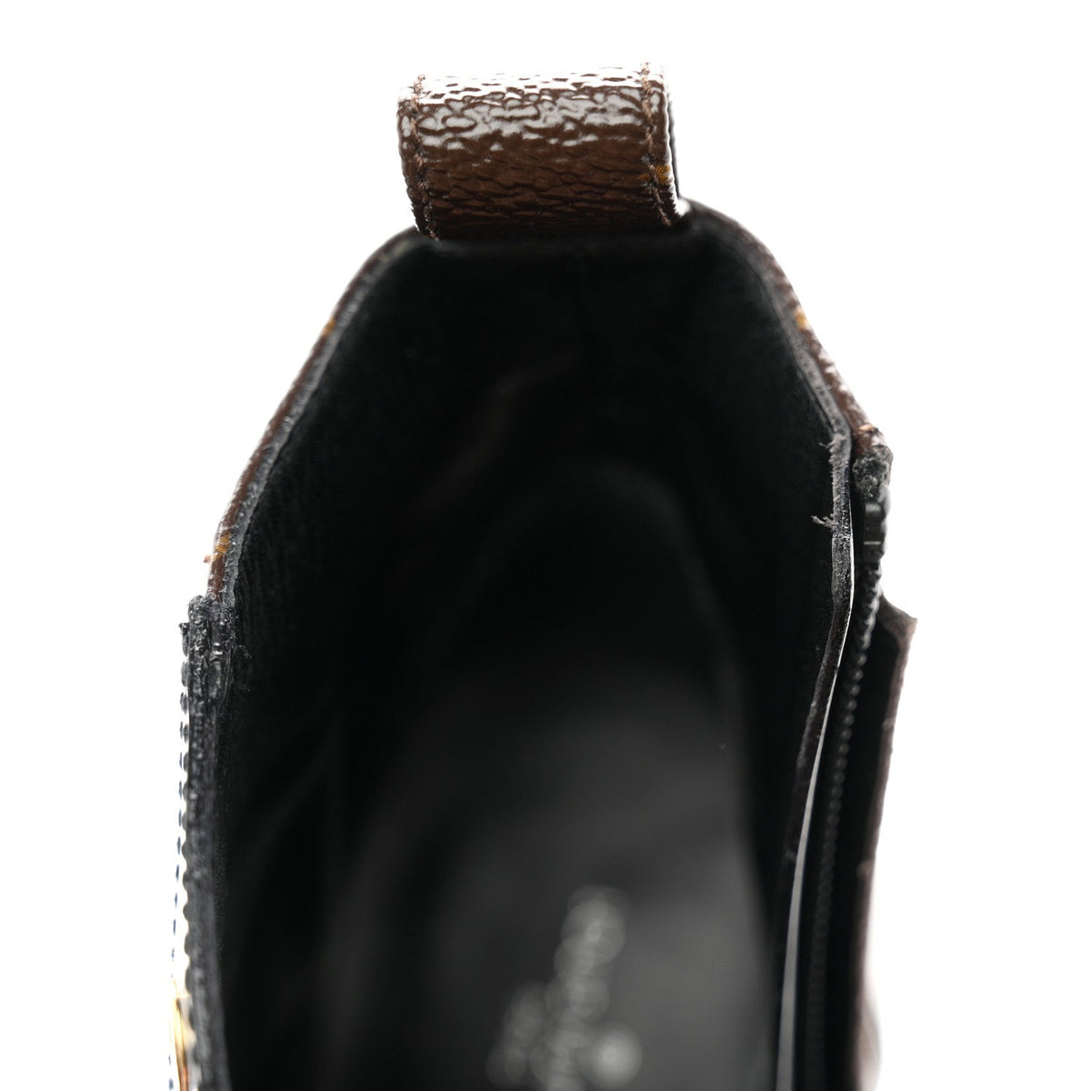 Patent Calfskin Monogram Star Trail Ankle Boots 39 Black