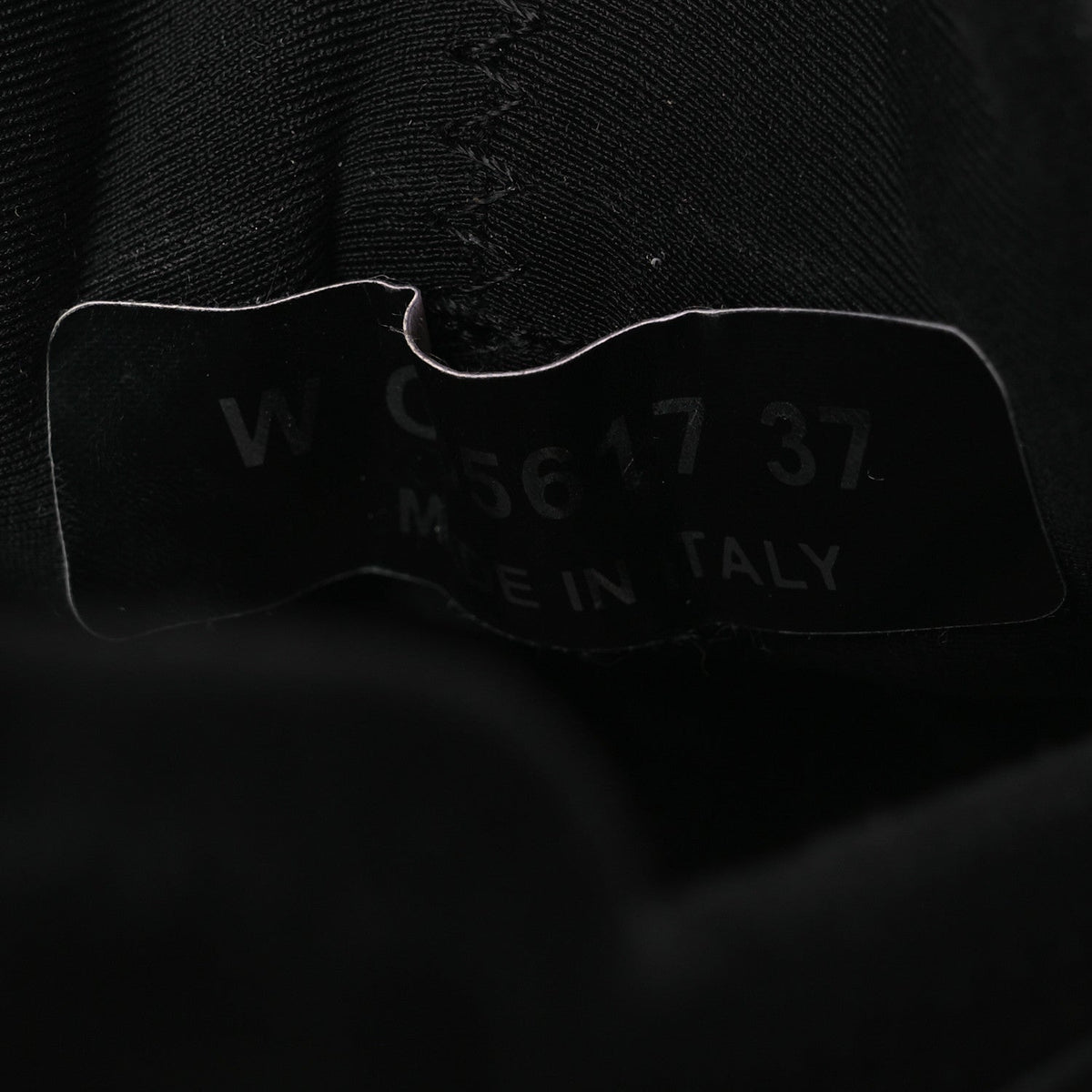 Velvet Calfskin Mixed Fibers CC Sneakers 37 Black