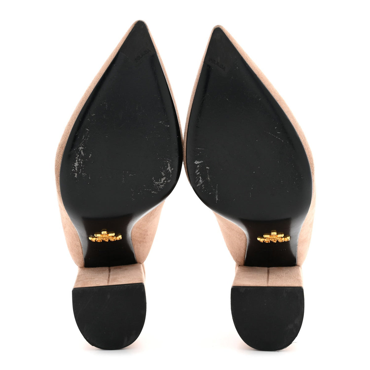 Suede Pointed Toe Mules 36 Dark Rose