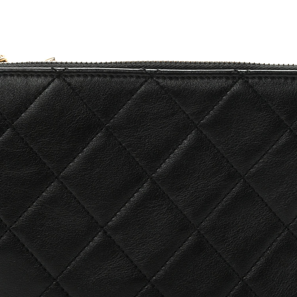 Calfskin Pick Me Up Belt Bag Black