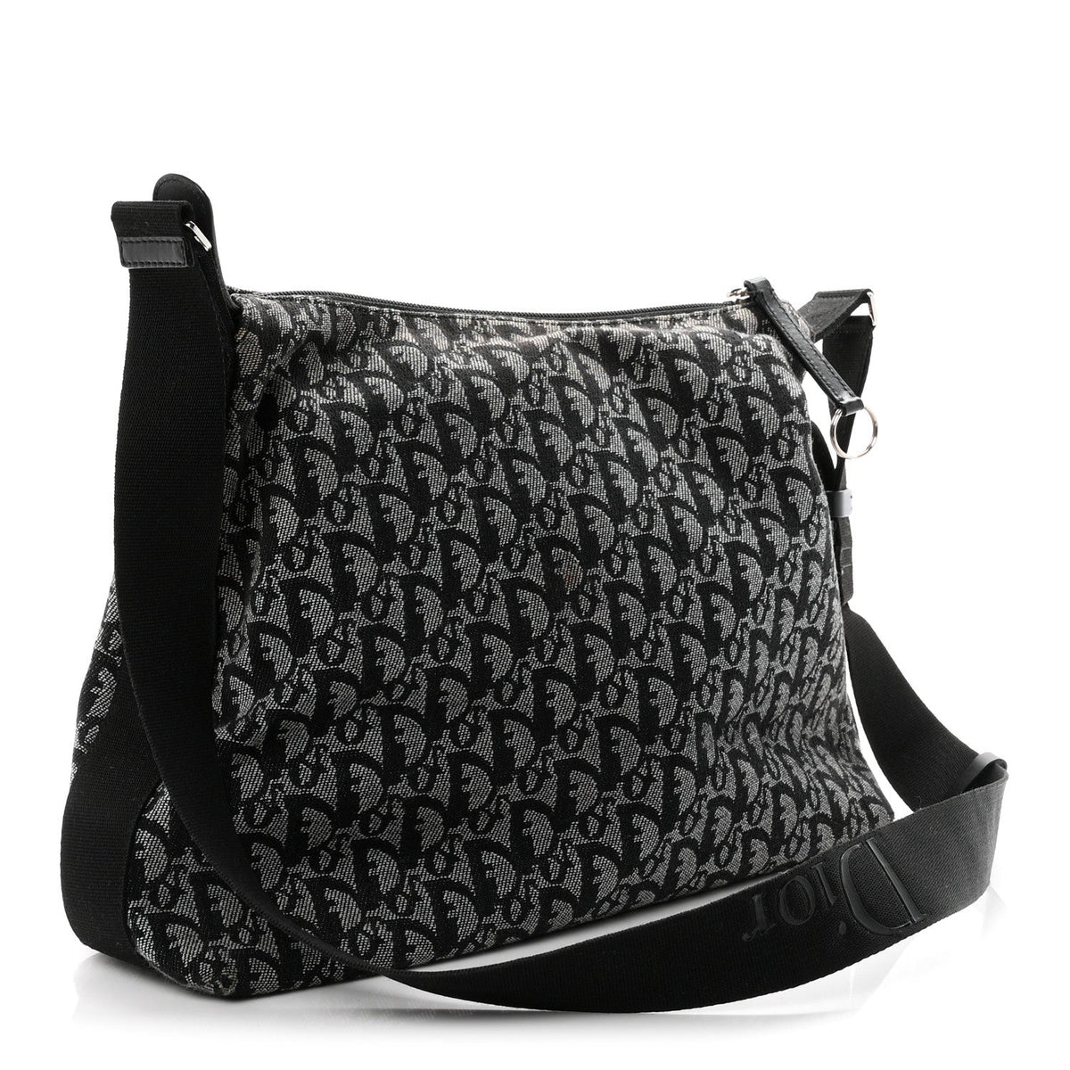 Monogram Messenger Beige Black