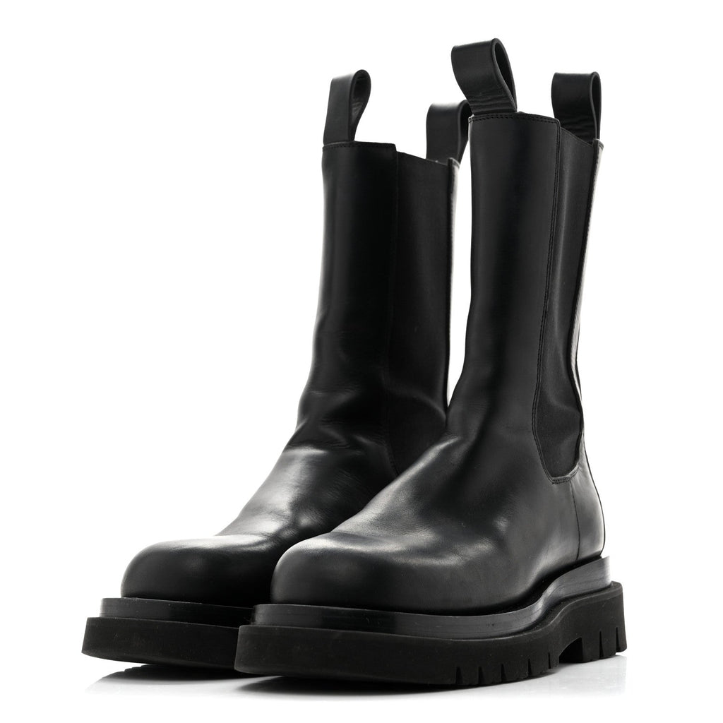 Calfskin The Lug Chelsea 55mm Boots 37.5 Black