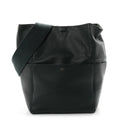 Soft Grained Calfskin Sangle Bucket Bag Amazone