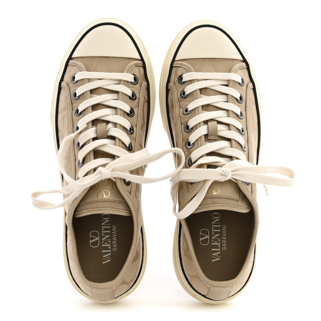 Canvas Iconographe Vlogo Sneakers 41 Beige