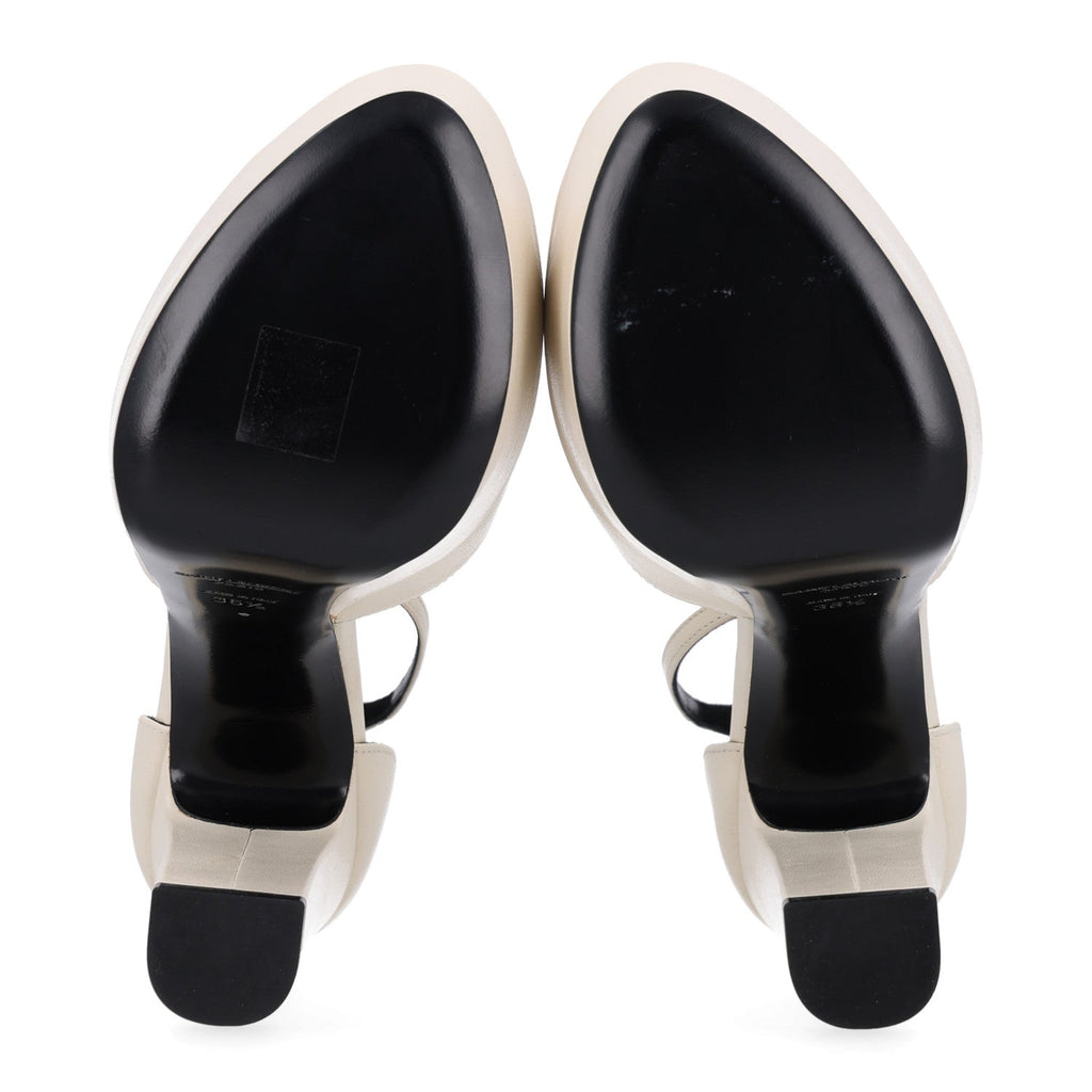 New Belfagor Jodie 95 Platform Sandal 36.5 Pearl