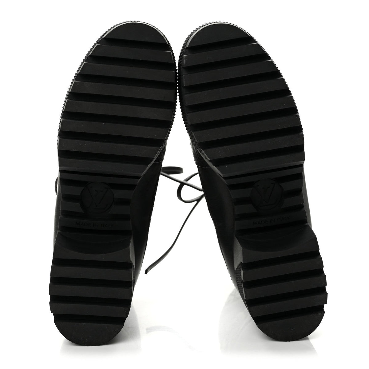 Suede Calfskin Jacquard Since 1854 Laureate Platform Desert Boots 35.5 Black