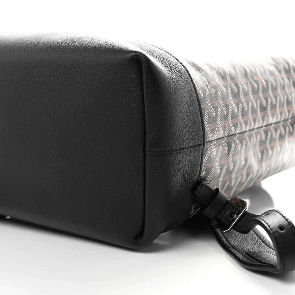 Goyardine Calfskin Cisalpin Backpack Black