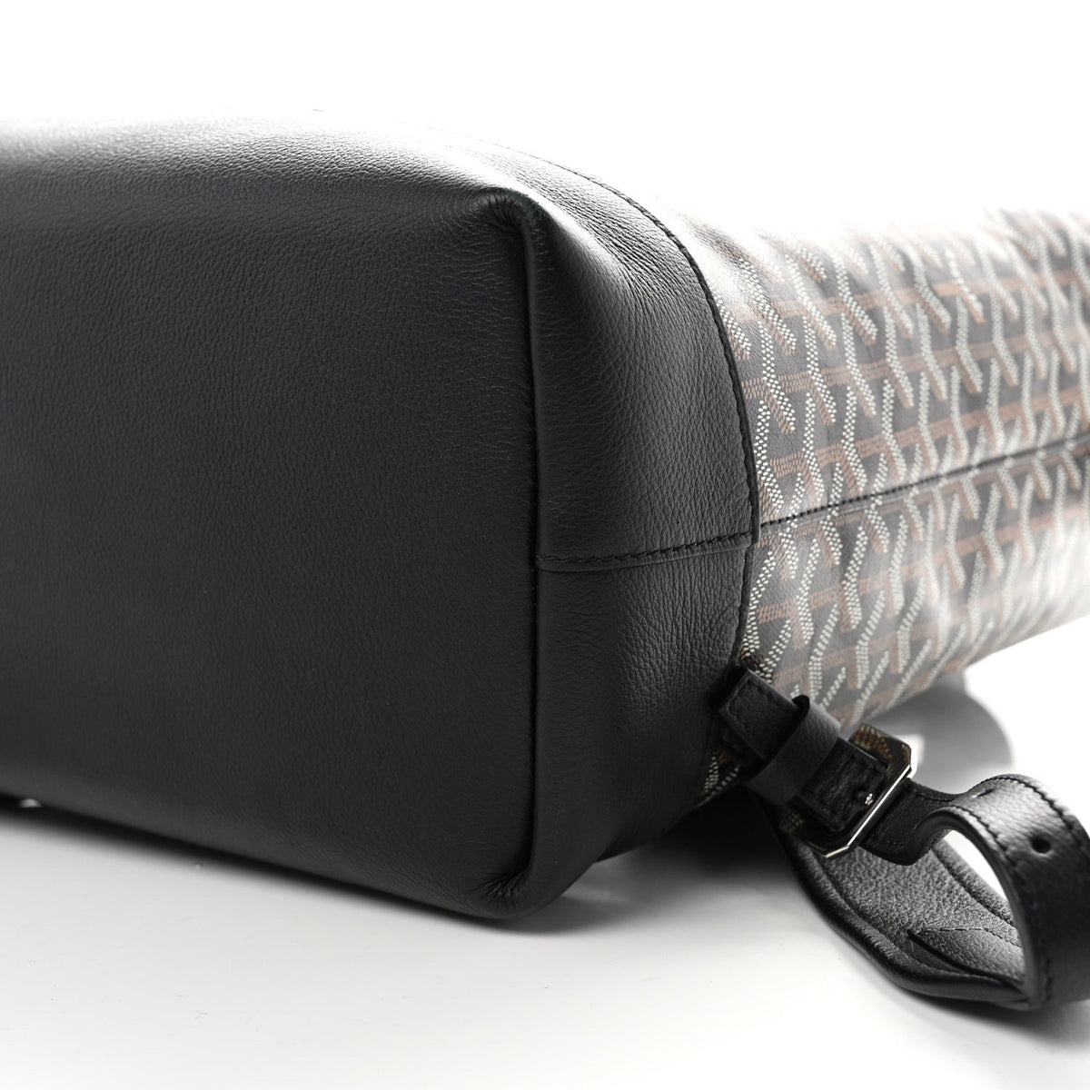 Goyardine Calfskin Cisalpin Backpack Black